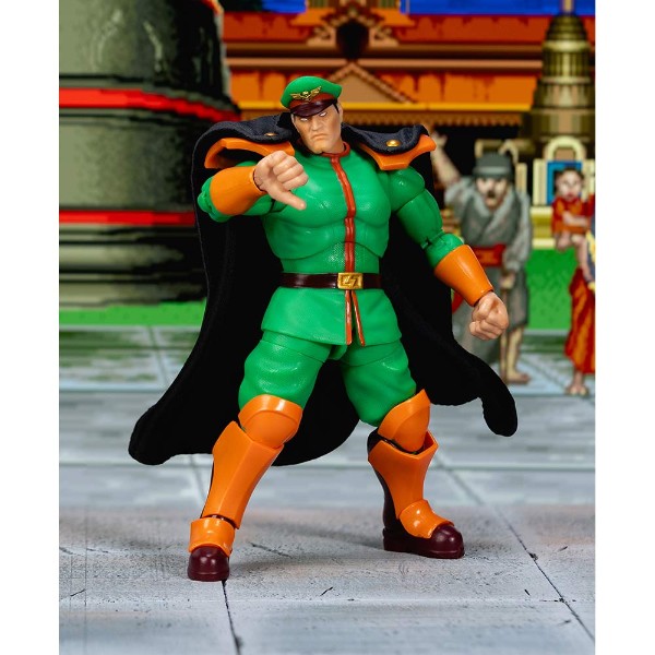 Street Fighter II - M. Bison (Player 2) Deluxe 1/12 Scale Action Figure - Packshot 3