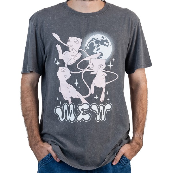 Pokemon - Mew & Moon T-Shirt - Packshot 1