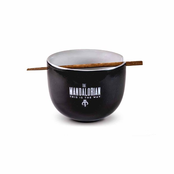 Star Wars – The Mandalorian – Mandalorian and Grogu Ramen Bowl with Chopsticks - Packshot 1