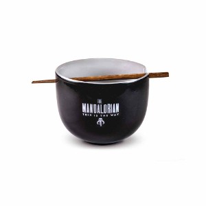 Star Wars – The Mandalorian – Mandalorian and Grogu Ramen Bowl with Chopsticks