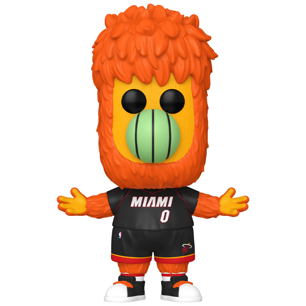NBA Miami Heat Burnie Mascot Pop! Vinyl Figure Toys and Collectibles EB Games New Zealand