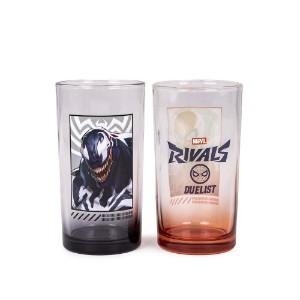 Marvel Rivals - Venom & Spider-Man Glass 2-Pack