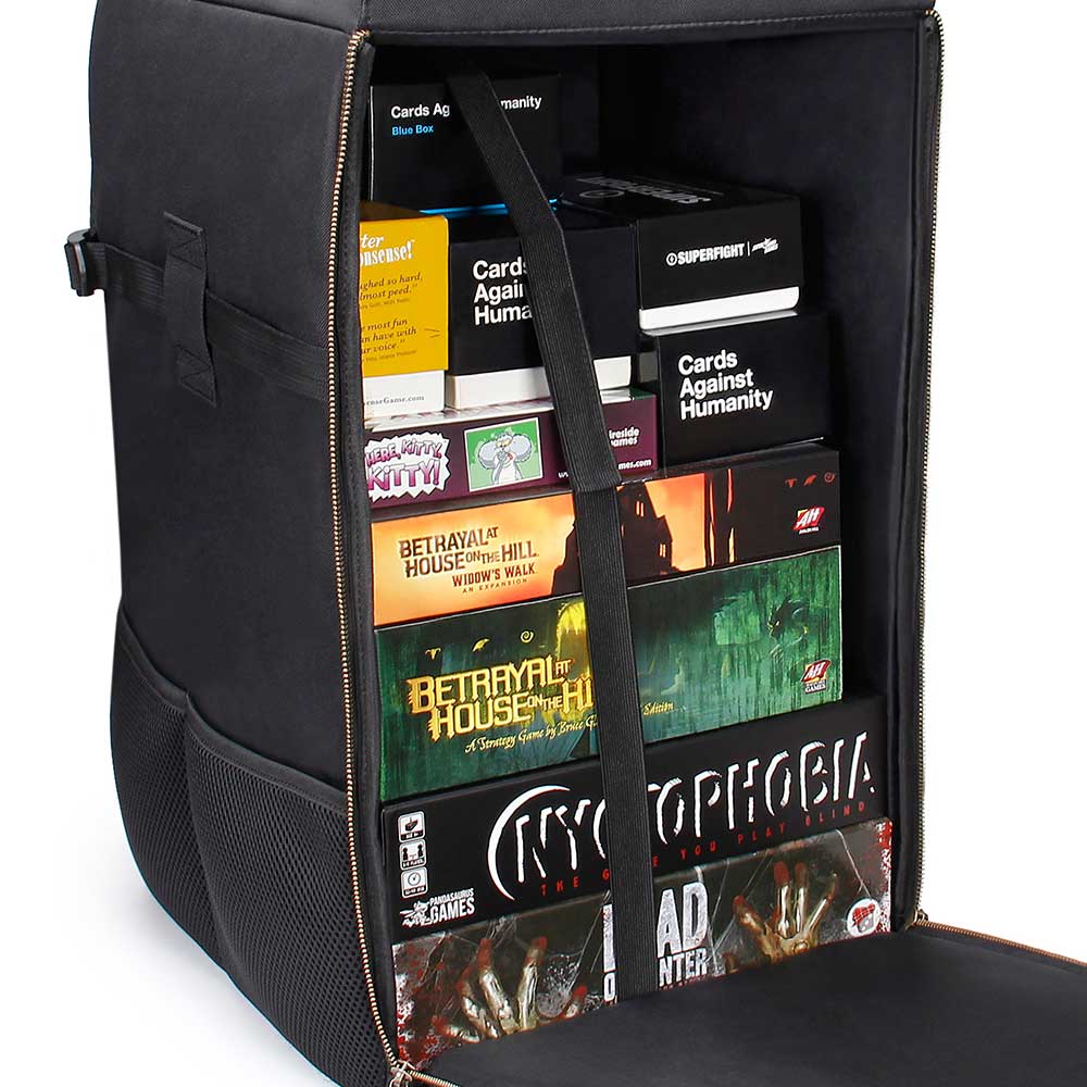 Enhance - Board Game Backpack - Black - Packshot 4