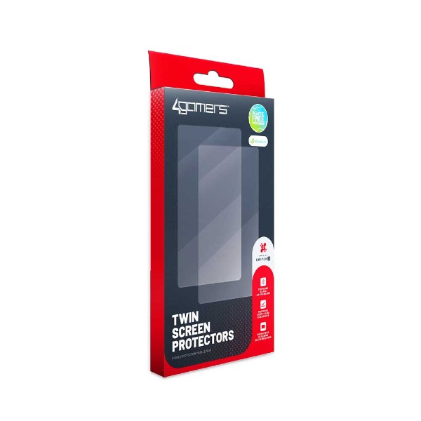 4Gamers Screen Protector for Switch 2 - Dual Pack - Packshot 1