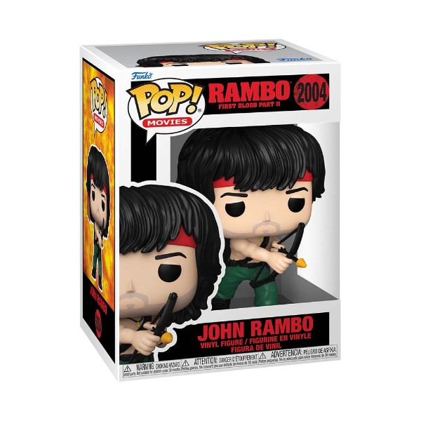 Rambo: First Blood Part II - John Rambo with Explosive Arrow Pop! Vinyl Figure - Packshot 2