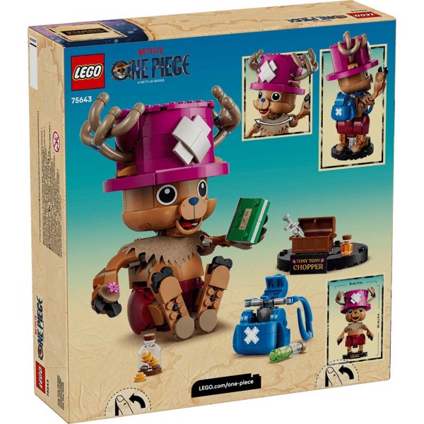 Netflix - One Piece - LEGO Tony Tony Chopper #75643 - Packshot 6