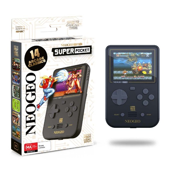 HyperMegaTech! Evercade Super Pocket Console - NEOGEO Edition - Packshot 4