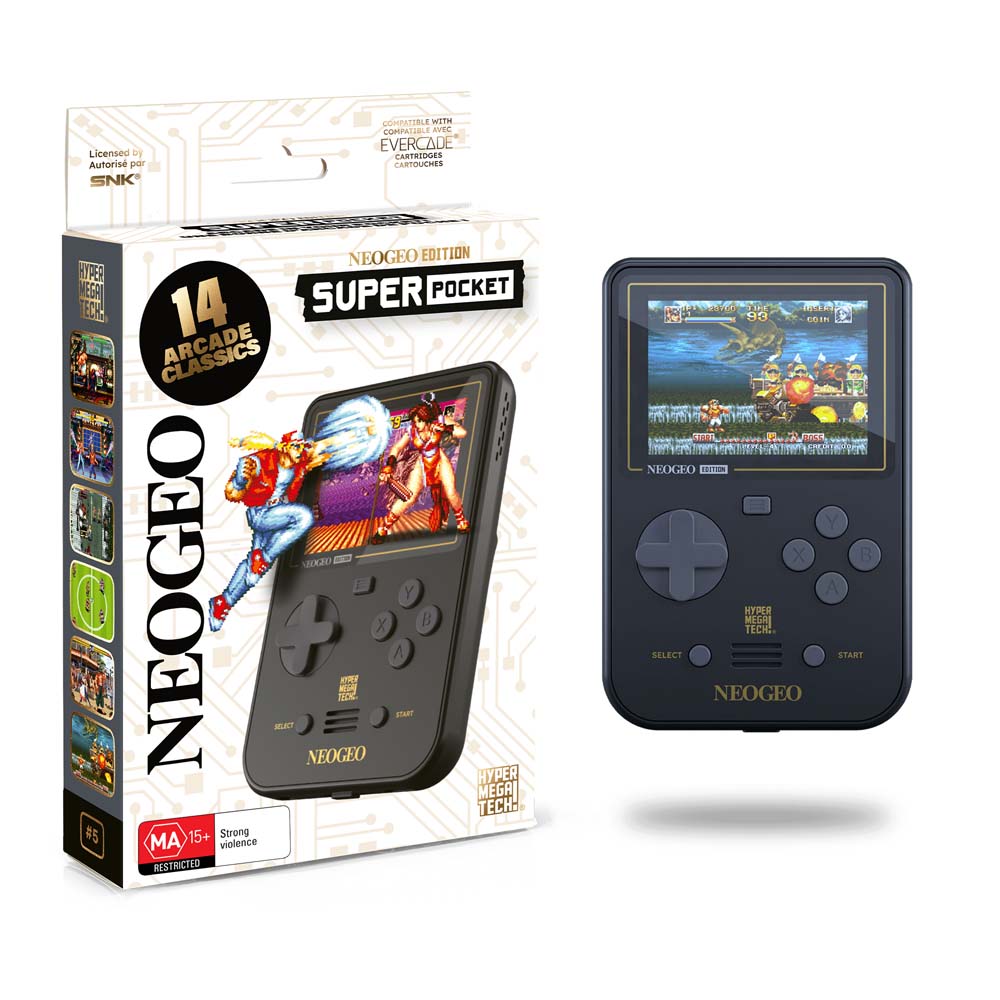 HyperMegaTech! Evercade Super Pocket Console - NEOGEO Edition - Packshot 4