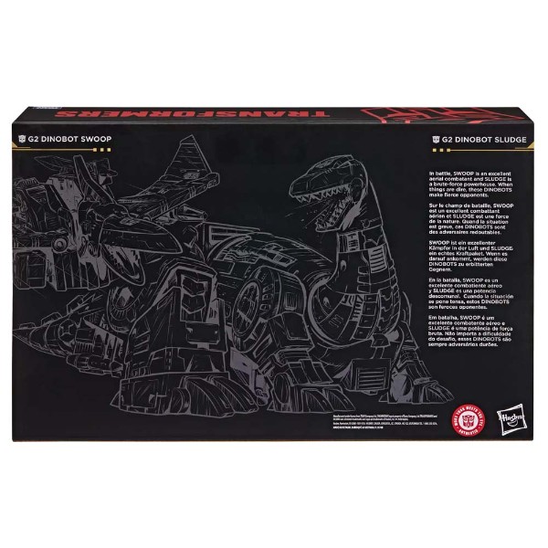 Transformers - Age of the Primes - G2 Dinobot Swoop and G2 Dinobot Sludge Figure 2-Pack - Packshot 5