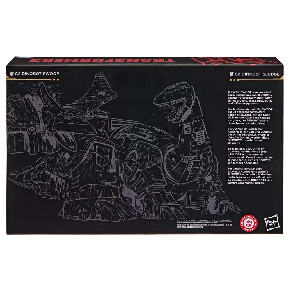 Transformers - Age of the Primes - G2 Dinobot Swoop and G2 Dinobot Sludge Figure 2-Pack - Packshot 5