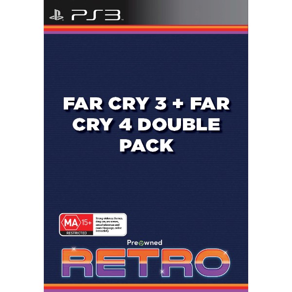 Far Cry 3 + 4 Double Pack - Ps3 (envio Em Até 24h) | Parcelamento sem juros
