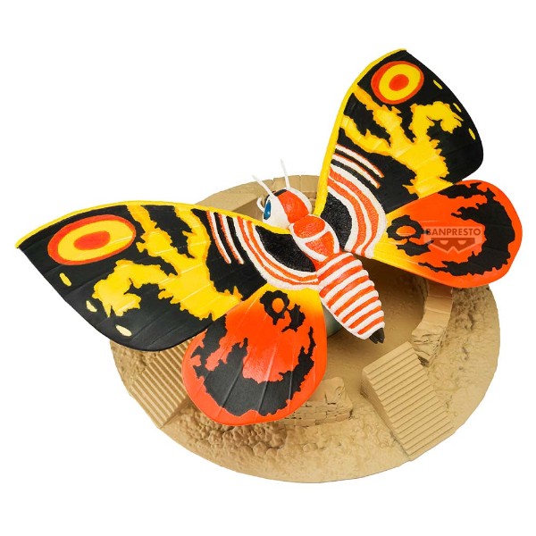 Godzilla - Rebirth of Mothra (1996) - Mothra Toho Monster Series Art Vignette Figure - Packshot 4