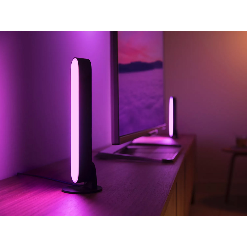 Philips - Hue Play Light Bar Extension Pack - Black - Electronics