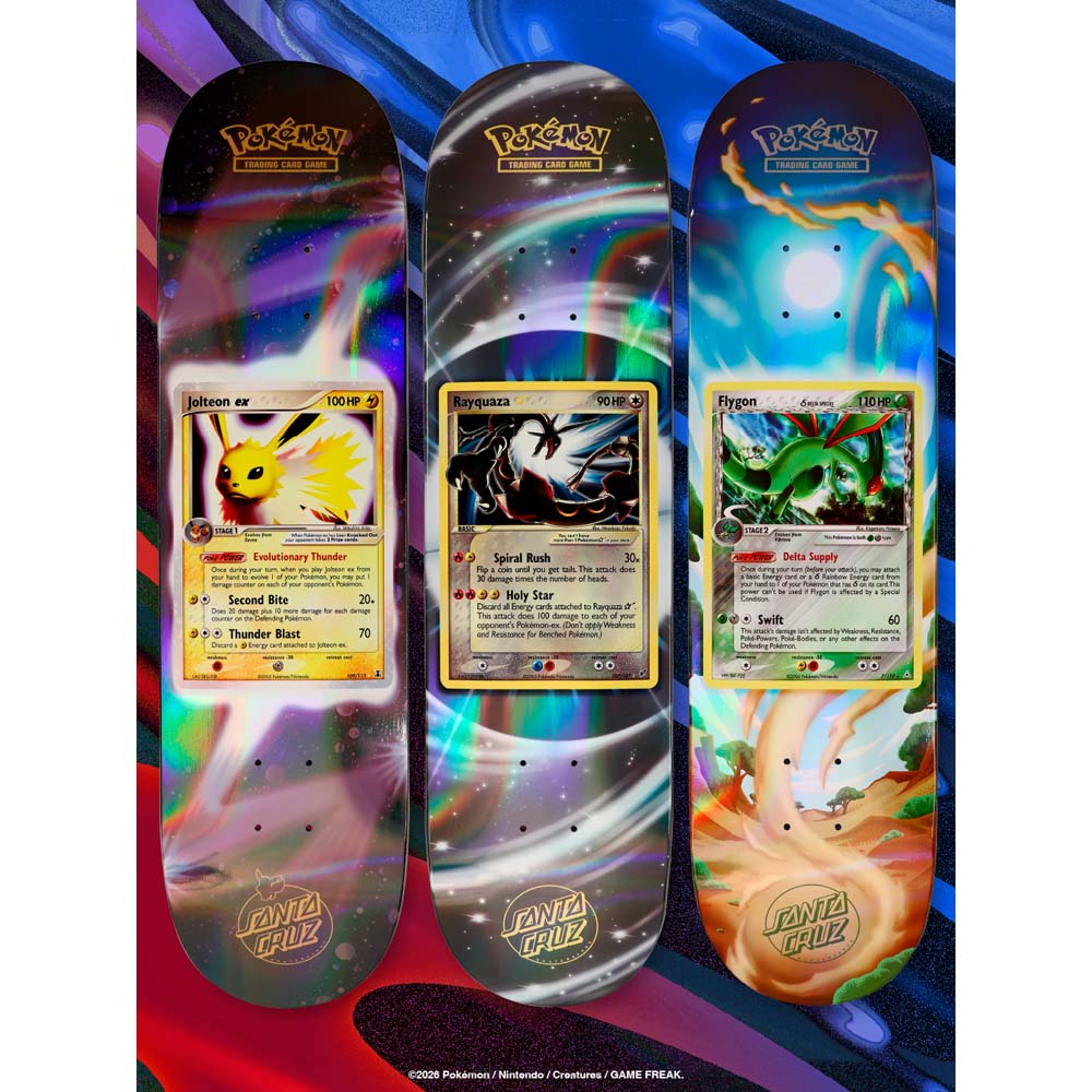 Pokemon x Santa Cruz - 30th Anniversary Blind Bag Skateboard Deck (Single Bag) - Packshot 4