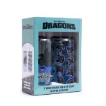 How to Train Your Dragon - Toothless Glass Cup with Straw Twin Pack - Packshot 2