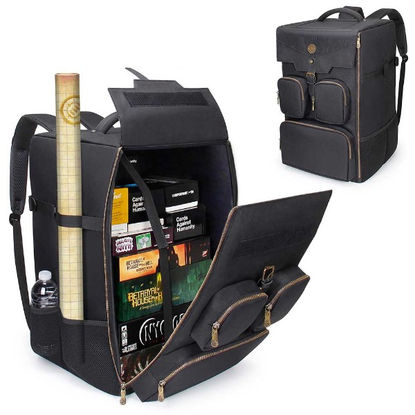 Enhance - Board Game Backpack - Black - Packshot 2