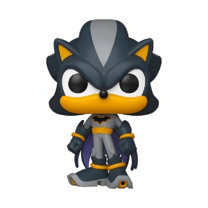 DC Comics x SEGA - Justice League & Sonic the Hedgehog - Shadow as Batman Pop! Vinyl Figure