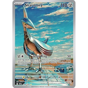 Pokemon - TCG - SV08: Surging Sparks - Skarmory Holofoil 209/191 - NM/M