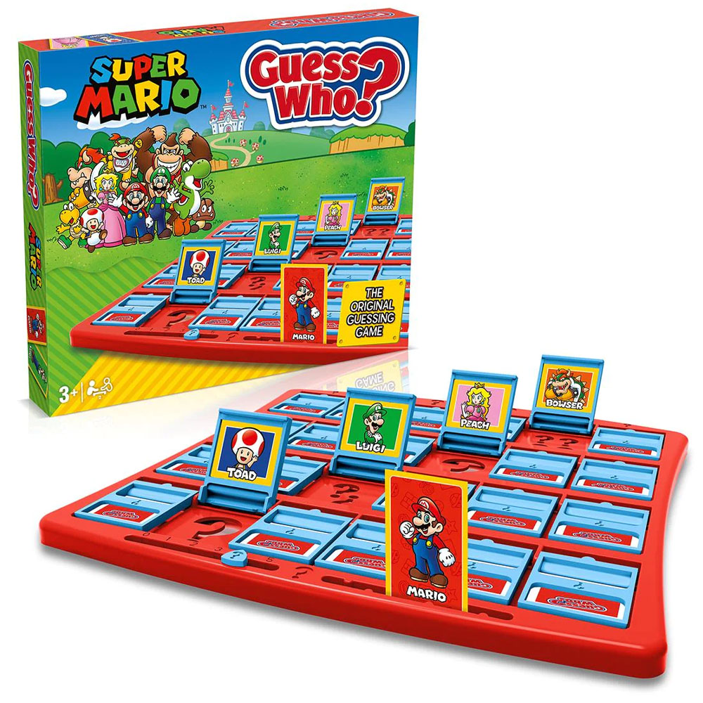Super Mario Guess Who? Guessing Game Toys and Collectibles EB Games
