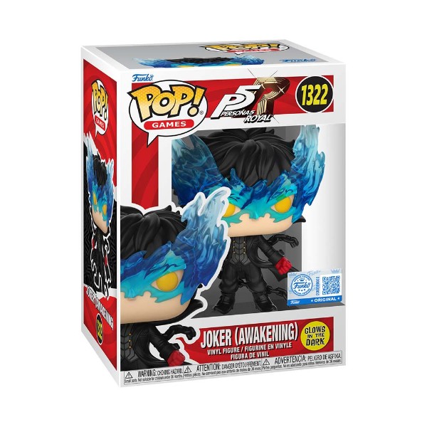 Persona 5 Royal - Joker (Awakening) Glow Pop! Vinyl Figure - Packshot 3