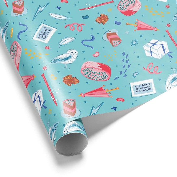 Harry Potter - Happy Birthday Wrapping Paper - Packshot 1