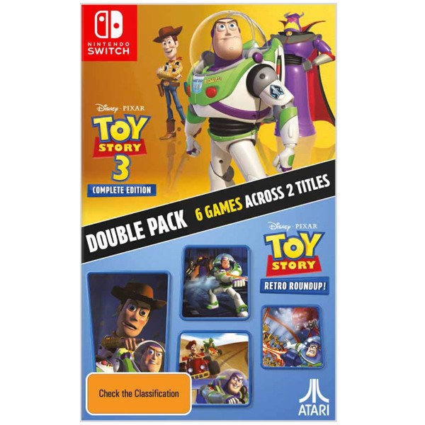 Toy Story: Retro Roundup! + Toy Story 3 Complete Edition Double Pack - Packshot 1