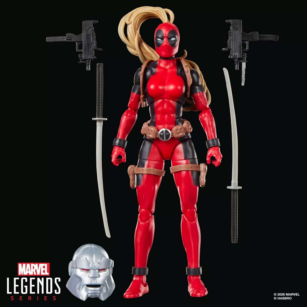 Marvel - Lady Deadpool Marvel Legends Action Figure - Packshot 5