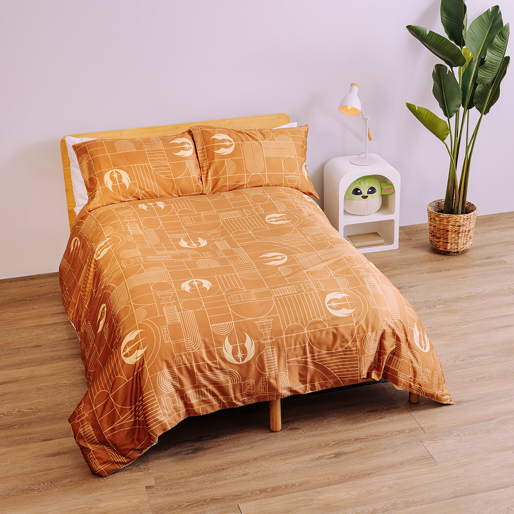 Star Wars - Tattooine Planet Quilt Cover Set - Queen - Packshot 2