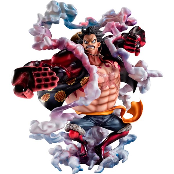 One Piece - Portrait.Of.Pirates Monkey D. Luffy Gear 4 Boundman Statue - Packshot 1
