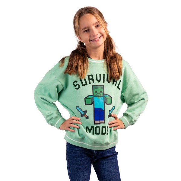 Minecraft - Survival Mode Kids Jumper - Packshot 2