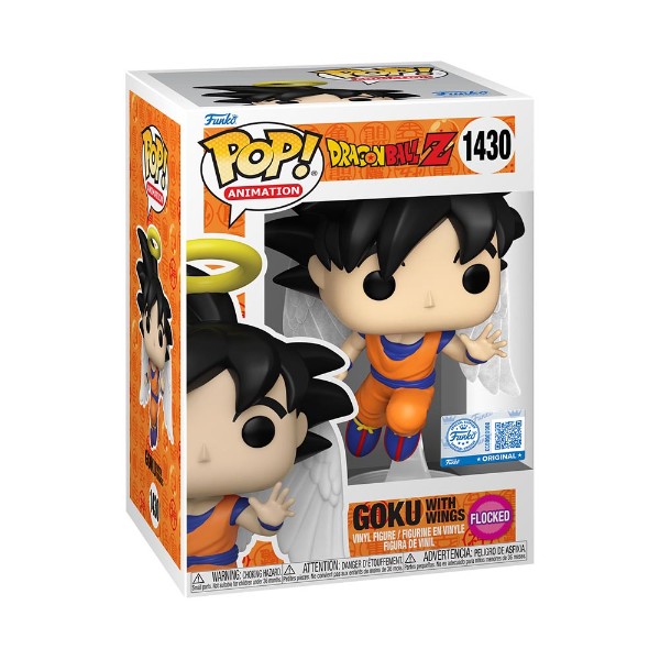 Dragon Ball Z - Goku with Wings (Flocked) Pop! Vinyl Figure - Packshot 2