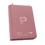 Palms Off Gaming - Collector's Series 4 Pocket Zip Trading Card Binder - Pink - Packshot 1