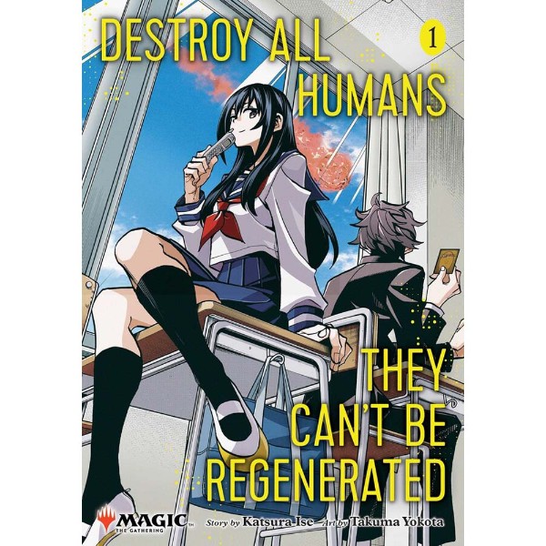 Destroy All Humans. They Can't Be Regenerated. A Magic: The Gathering Manga Vol. 1 - Packshot 1