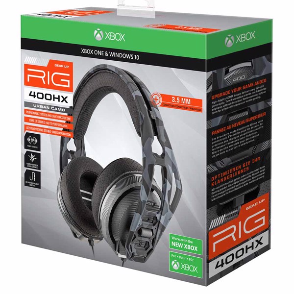 RIG 400HX Urban Camo Gaming Headset 