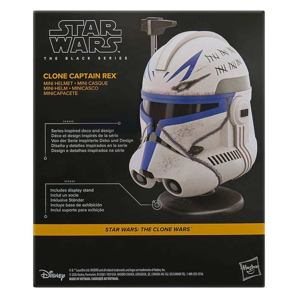Star Wars - The Black Series - Captain Rex Premium Mini Helmet - Packshot 4