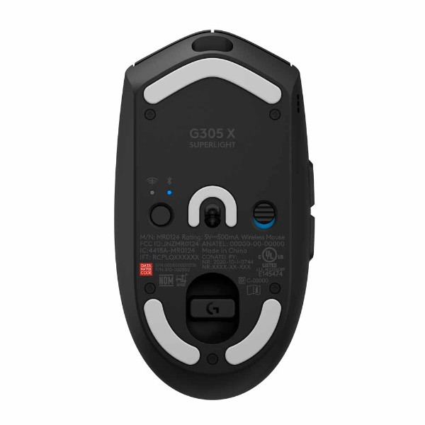 Logitech G305 X SUPERLIGHT Gaming Mouse - Black - Packshot 4