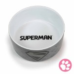 DC Comics - Superman - Monochrome Ceramic Pet Bowl - Packshot 2