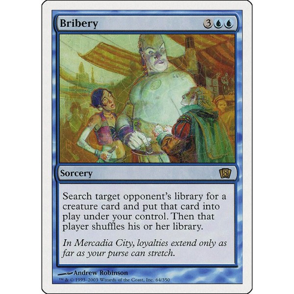 Magic: The Gathering - TCG - 8th Edition - Bribery 64 - Packshot 1