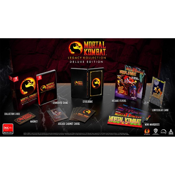 Mortal Kombat: Legacy Kollection - Deluxe Edition - Nintendo