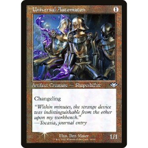 Magic: The Gathering - TCG - Modern Horizons - Universal Automaton (Retro Frame) (Foil Etched) 38 Foil