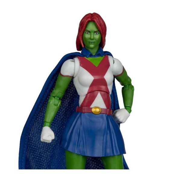 DC Comics - Teen Titans - Miss Martian (Teen Titans #41) Red Platinum Edition Page Punchers 7" Action Figure with Comic Book - Packshot 4