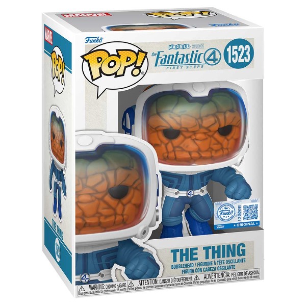 Marvel - The Fantastic Four: First Steps - The Thing In Space Pop! Vinyl Figure - Packshot 2