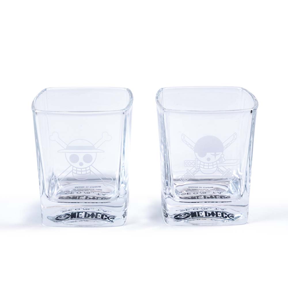 One Piece - Luffy & Zoro Glass Tumbler 2-Pack - Packshot 2