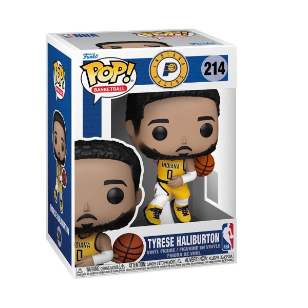 NBA - Tyrese Haliburton (Indiana Pacers) Pop! Vinyl Figure - Packshot 2