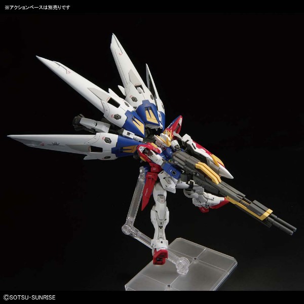Mobile Suit Gundam - RG Wing Gundam Zero 1/144 Model Kit - Packshot 3