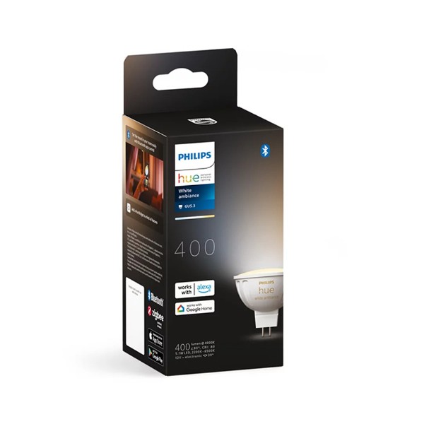 Philips - Hue White Ambiance MR16 Smart Spotlight - Packshot 4