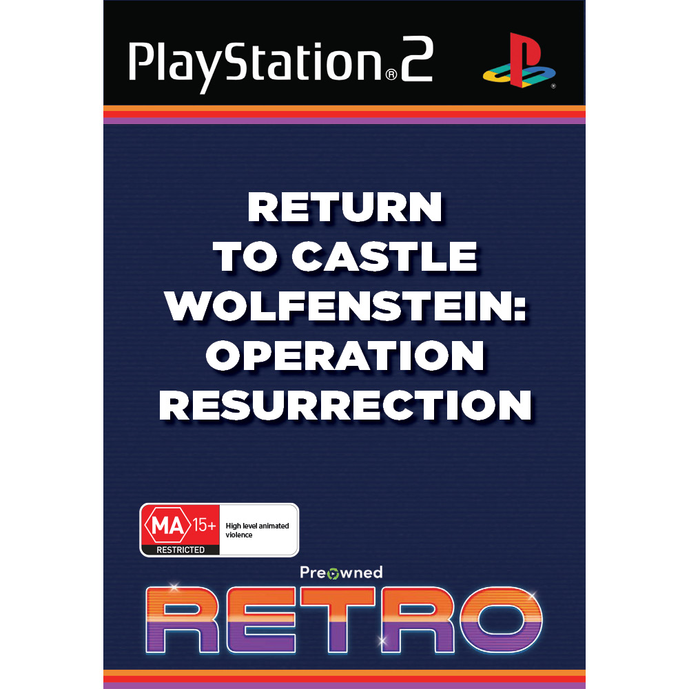 Return to Castle Wolfenstein: Operation Resurrection (preowned