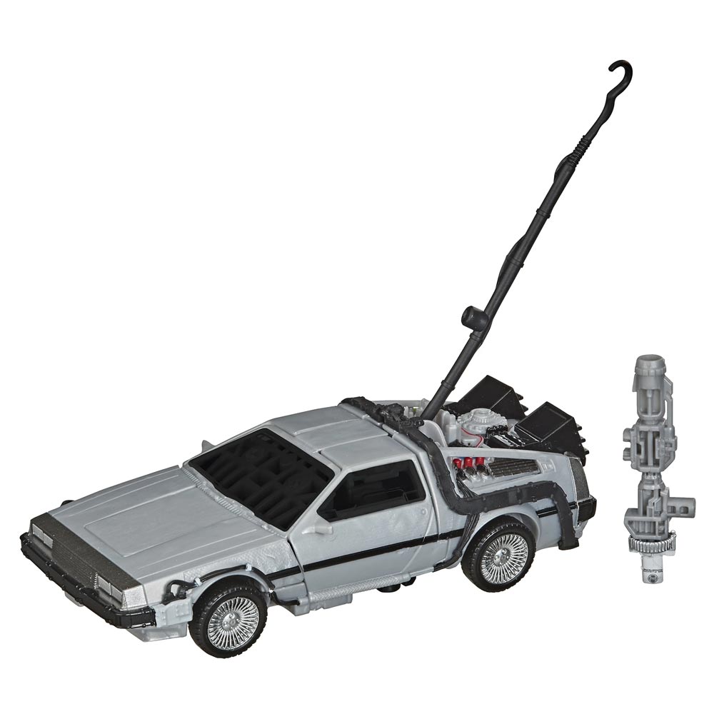 Transformers x Back to the Future - DeLorean Gigawatt Collaborative Mash-Up Action Figure - Packshot 2