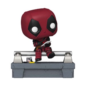 Marvel - Deadpool - Deadpool on Bridge Deluxe Pop! Vinyl Figure