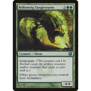 Magic: The Gathering - TCG - Scars of Mirrodin - Bellowing Tanglewurm 111 Foil